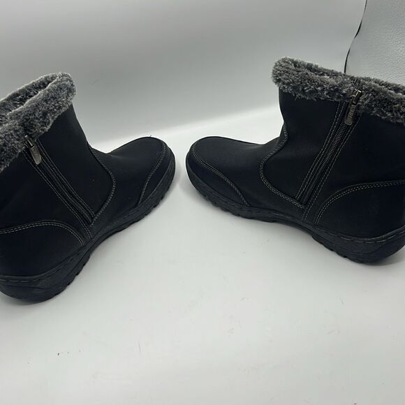 KHOMBU Black Addison Winter Bootie-10M - Picture 8 of 10